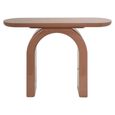 Kourtney Console Table - Oval - Mocha Mousse