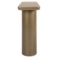 Whisker Curved Console Table - Gold