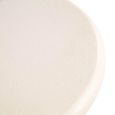 Winslow Console Table - Oval - White and Gold - Metal
