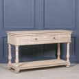 Acacia Wood Console Table - 1 Drawer