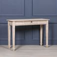 Acacia Wood Hall Table - 1 Drawer
