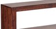 Ajmer Dark Mango Wood Console Table with Shelf