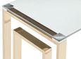 Allure Console Table - Glass - Gold Base