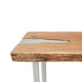 Almora Console Table - Acacia Wood and Metal