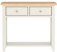 Arden Grey Painted 2 Drawer Console Table