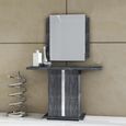 Augusta Grey Oak Effect Console Table
