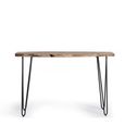 Avellino Console Table - Solid Acacia - Hairpin Legs