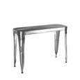 Avro Console Table - Silver Aluminium Cladded
