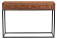 Axis Acacia Wood Console Table - 2 Drawer - Geometric