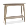 Dansk Scandi Oak Console Table - 1 Shelf