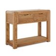 Bergen Console Table - 2 Drawer - Oak