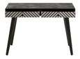 Boho Console Table - 2 Drawer - Black