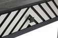 Boho Console Table - 2 Drawer - Black