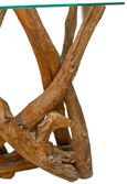 Branchwood Console Table - Glass Top