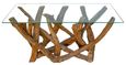 Branchwood Console Table - Glass Top