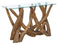 Branchwood Console Table - Glass Top