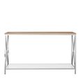Chiswick Console Table - Oak and Metal