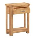 Clarion Console Table - 1 Drawer - Oak