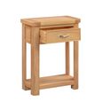 Clarion Console Table - 1 Drawer - Oak