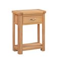 Clarion Console Table - 1 Drawer - Oak