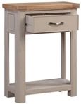 Clarion Console Table - 1 Drawer - Oak and Grey