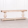 Clearance - Mango Wood 2 Drawer Large Console Table - FSS15830