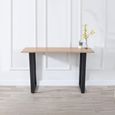 Clearance - Texas Oak Effect Console Table