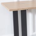 Clearance - Texas Oak Effect Console Table
