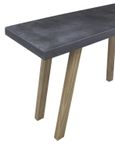 Concrete Top Console Table