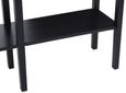 Corso Console Table - 2 Drawer - Black and Rattan