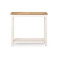 Coxmoor Console Table with Shelf - Ivory