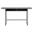Darlington Console Table - Black Melamine