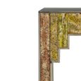 Deco Console Table - Antique Gold Wood