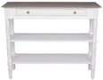Delphine French Off-White Painted Console Table