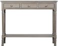 Delta Console Table - Taupe - 3 Drawer