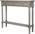 Delta Console Table - Taupe - 3 Drawer