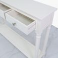 Delta Console Table - White