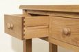 Dorset Console Table - 2 Drawer - Oak