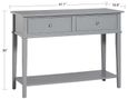 Francis Console Table in White - 7918013COMUK