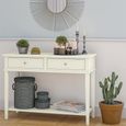 Francis Console Table in White - 7918013COMUK