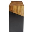 Gabor Console Table - Natural Bamboo Wood