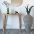 Girona Console Table - Natural - Teak Wood