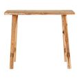 Girona Console Table - Natural - Teak Wood