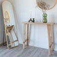 Girona Console Table - Natural - Teak Wood
