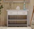 Greystone Reclaimed Wood Console Table - 4 Drawer