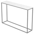 Halifax Console Table - White Marble