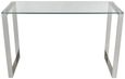 Harry Console Table - Glass and Chrome