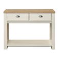 Highgate Console Table - 2 Drawer - Cream Painted