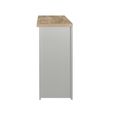 Highgate Console Table - 2 Drawer - Grey Painted