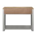 Highgate Console Table - 2 Drawer - Grey Painted